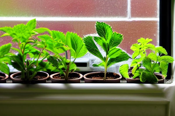 Как выращивать клубнику в горшках на балконе